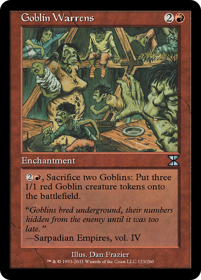 Goblin Warrens (Masters Edition IV #123)