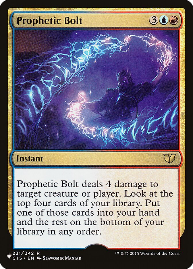 Prophetic Bolt (The List #C15-231)