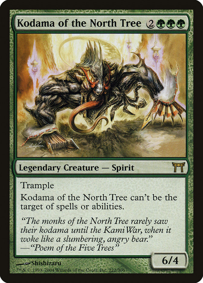 Kodama of the North Tree (Champions of Kamigawa #222)