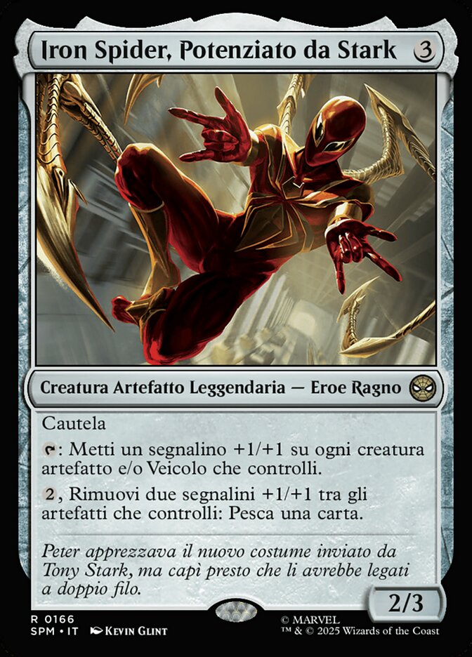 Iron Spider, Potenziato da Stark