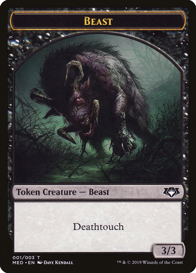 Beast (Mythic Edition Tokens #W1)