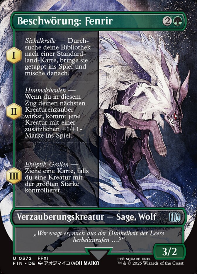 Beschwörung: Fenrir