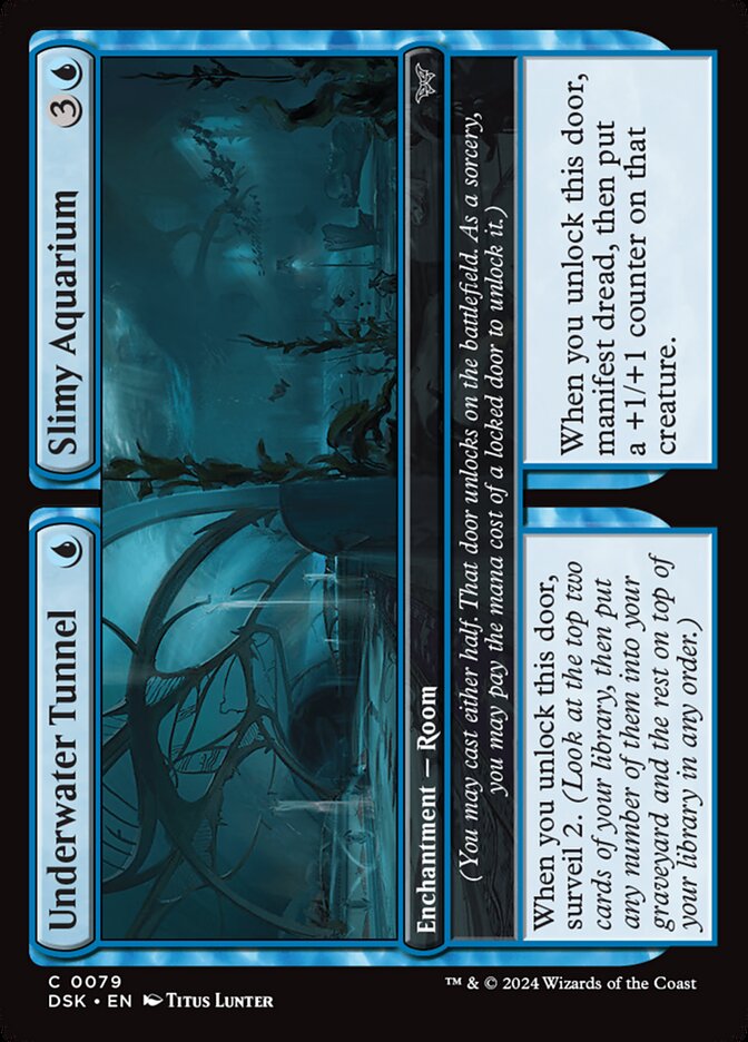 MTG Duskmourn – All Monoblue Cards Revealed