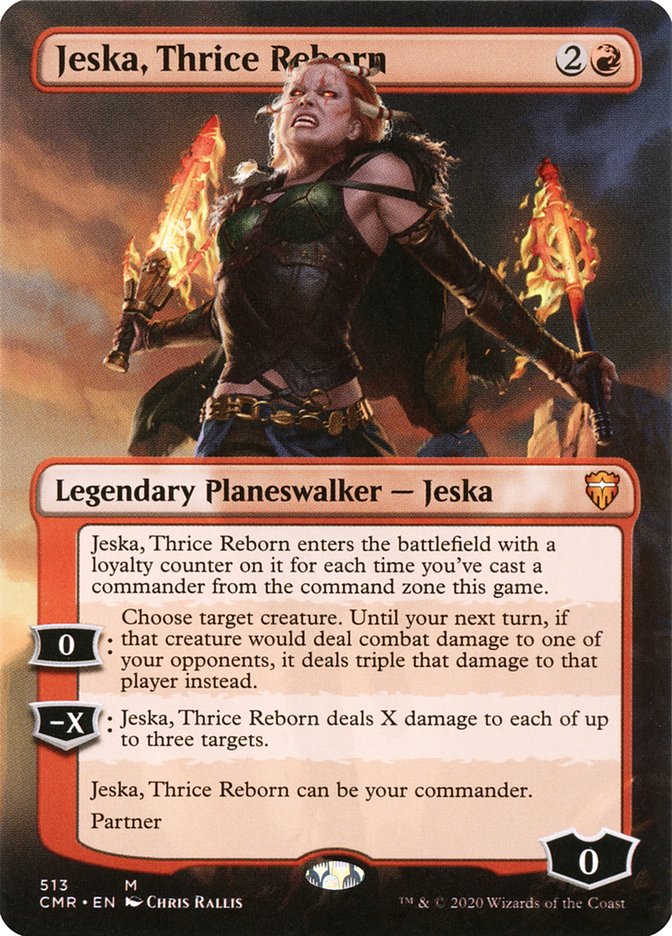 Jeska, Thrice Reborn (Commander Legends #513)