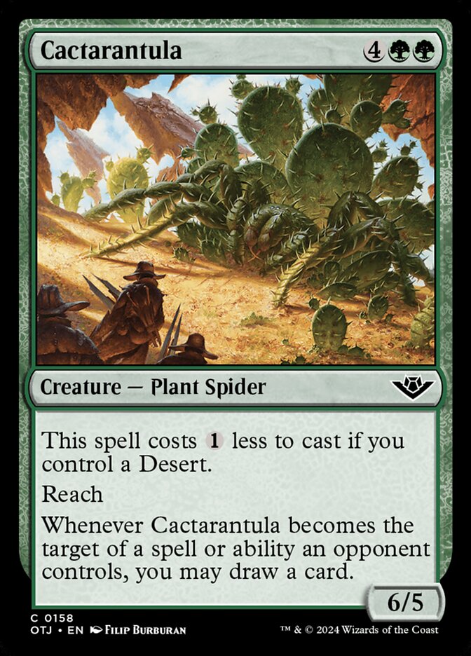 Cactarantula (Outlaws of Thunder Junction #158)