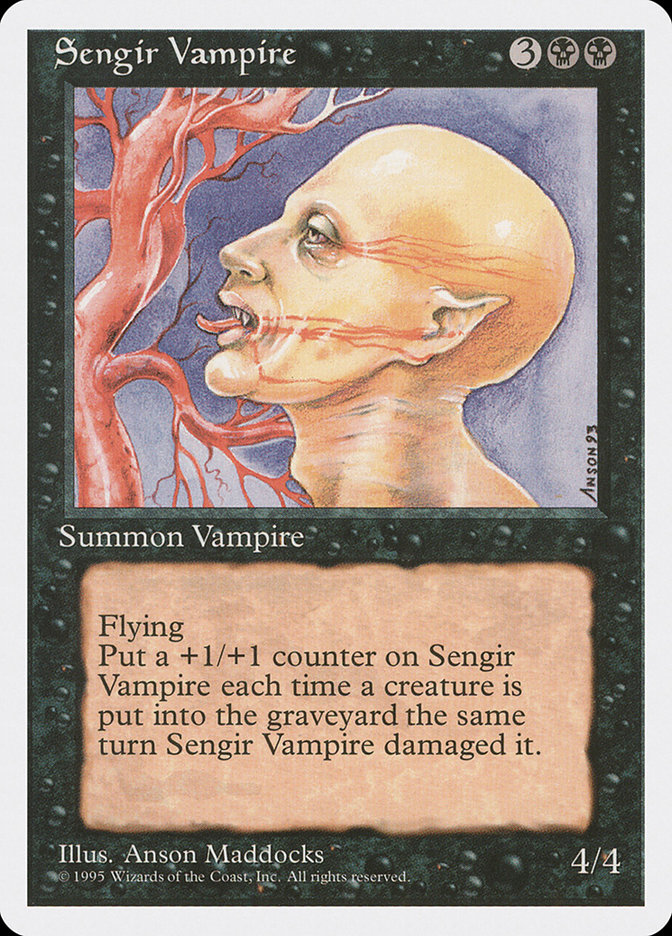 Sengir Vampire (Fourth Edition #160)