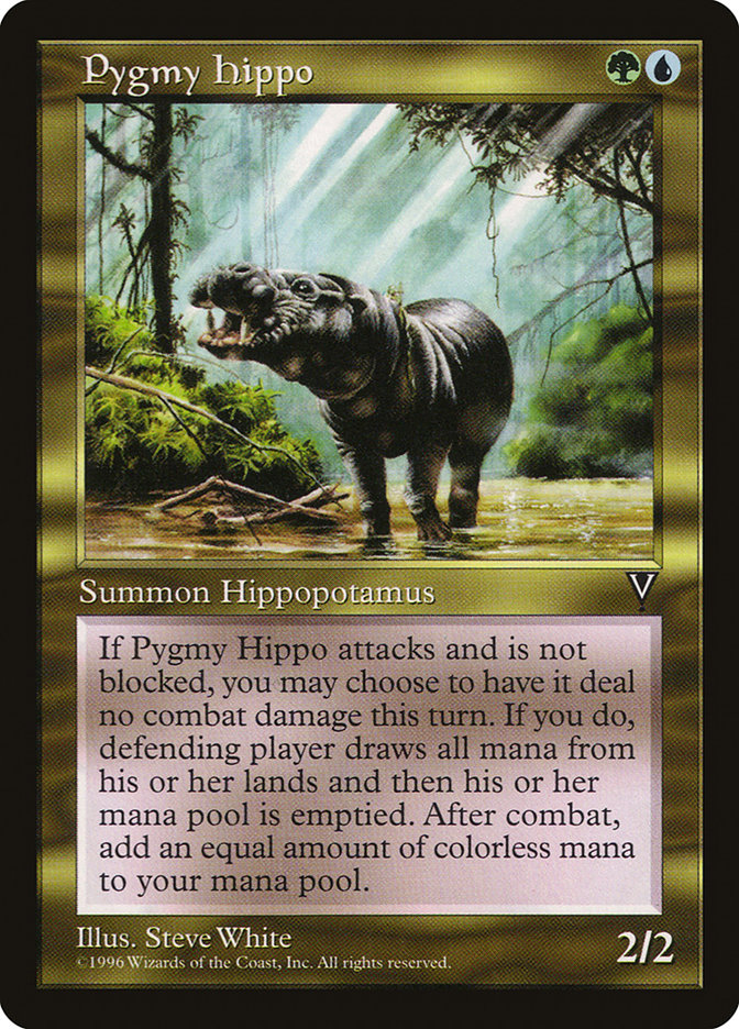 Pygmy Hippo (Visions #133)