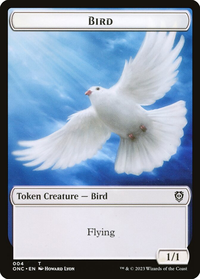 Bird (Phyrexia: All Will Be One Commander Tokens #4)