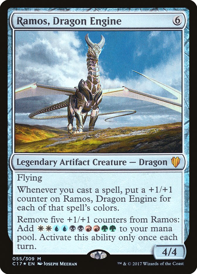 Ramos, Dragon Engine (Commander 2017 #55)