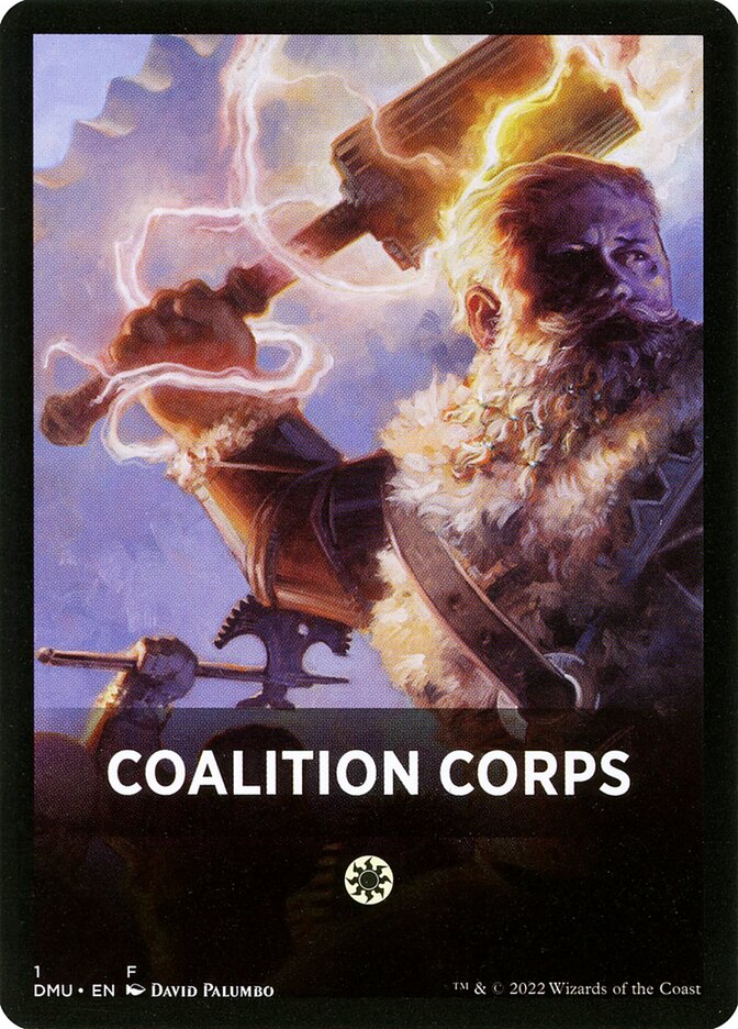 Coalition Corps (Dominaria United Jumpstart Front Cards #1)