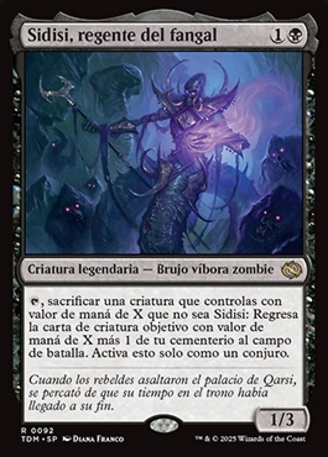 Sidisi, regente del fangal