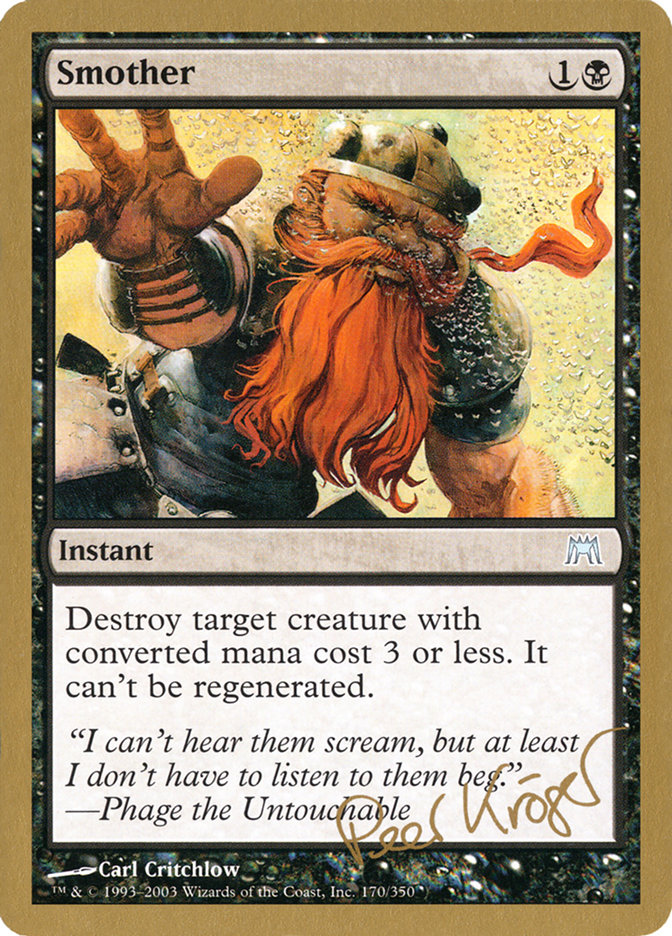 Smother (World Championship Decks 2003 #pk170)