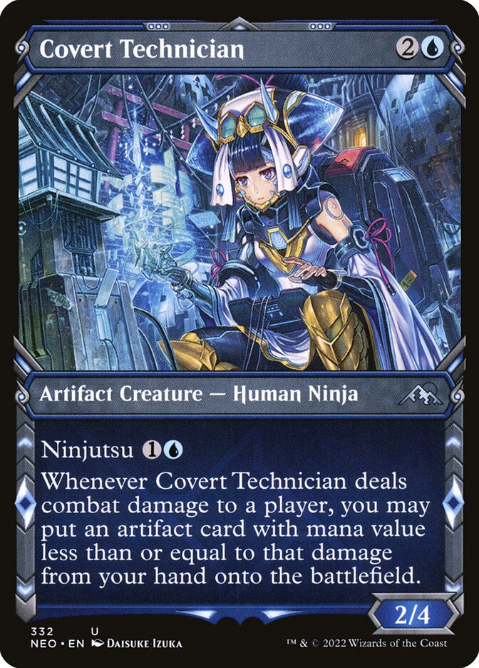 Covert Technician (Kamigawa: Neon Dynasty #332)
