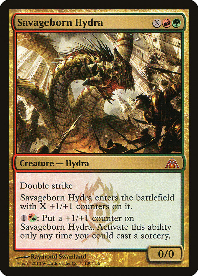 Savageborn Hydra (Dragon's Maze #100)