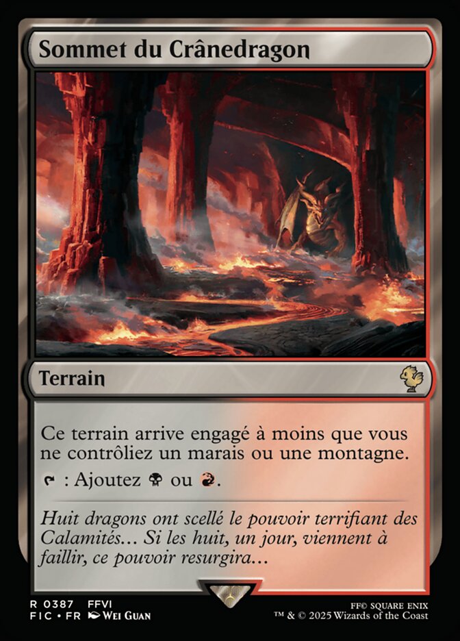 Sommet du Crânedragon