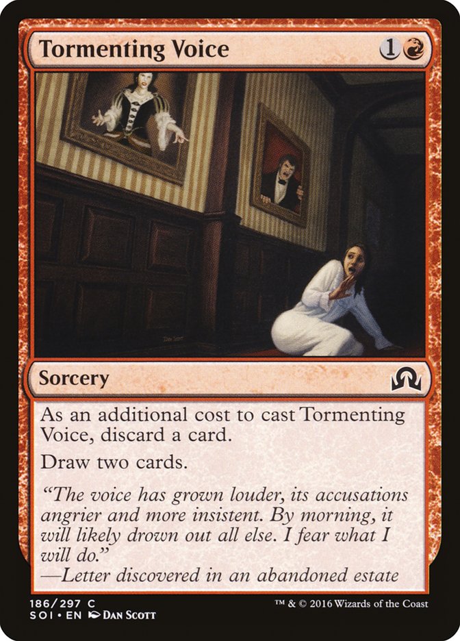 Tormenting Voice (Shadows over Innistrad #186)