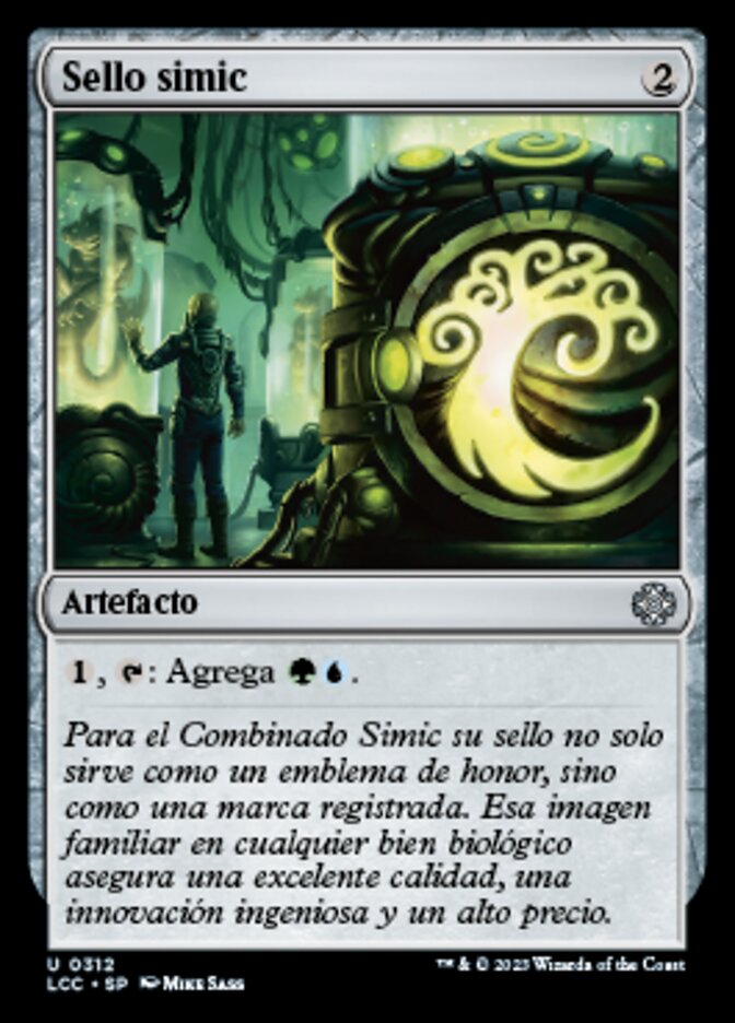 Simic Signet (The Lost Caverns of Ixalan Commander #312)