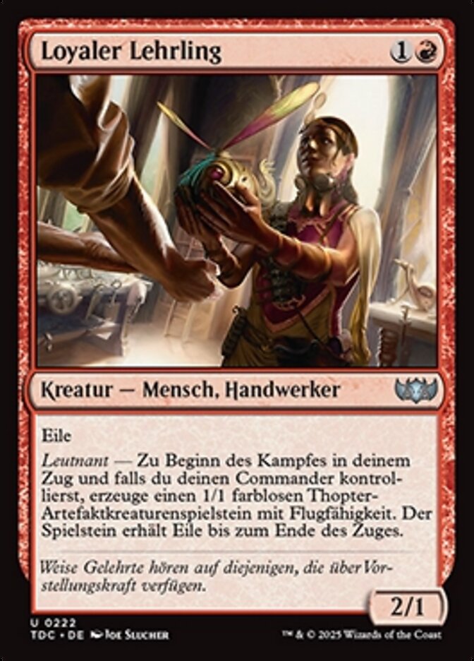 Loyaler Lehrling
