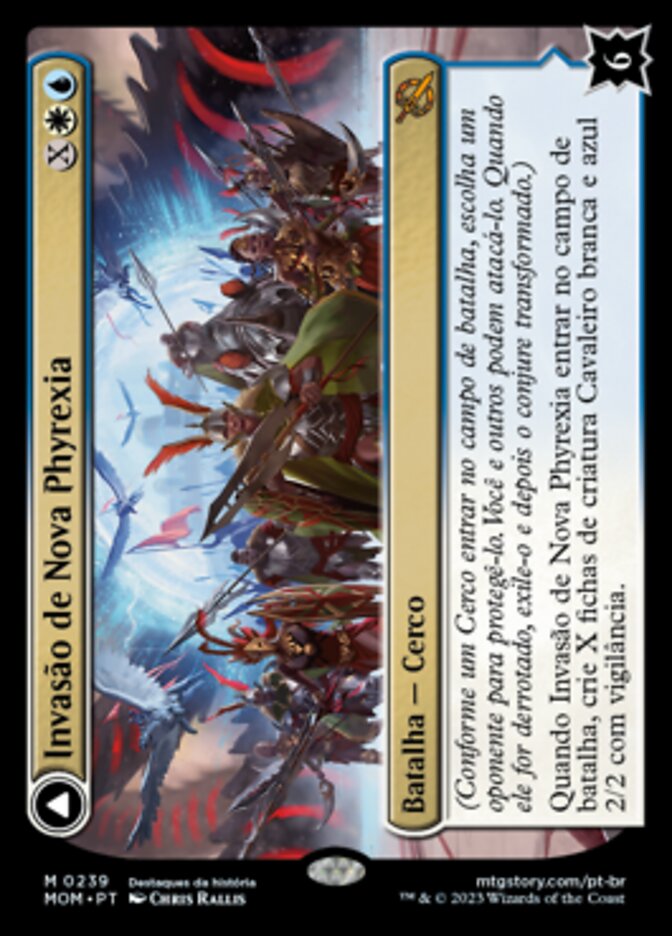 Invasion of New Phyrexia // Teferi Akosa of Zhalfir (March of the Machine #239)