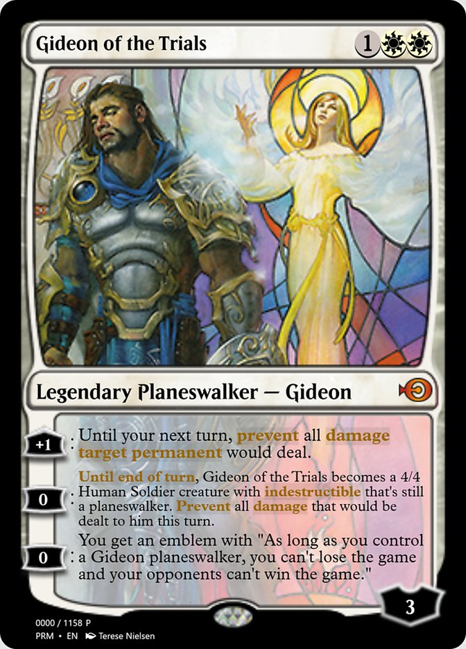 Gideon of the Trials (Magic Online Promos #70940)