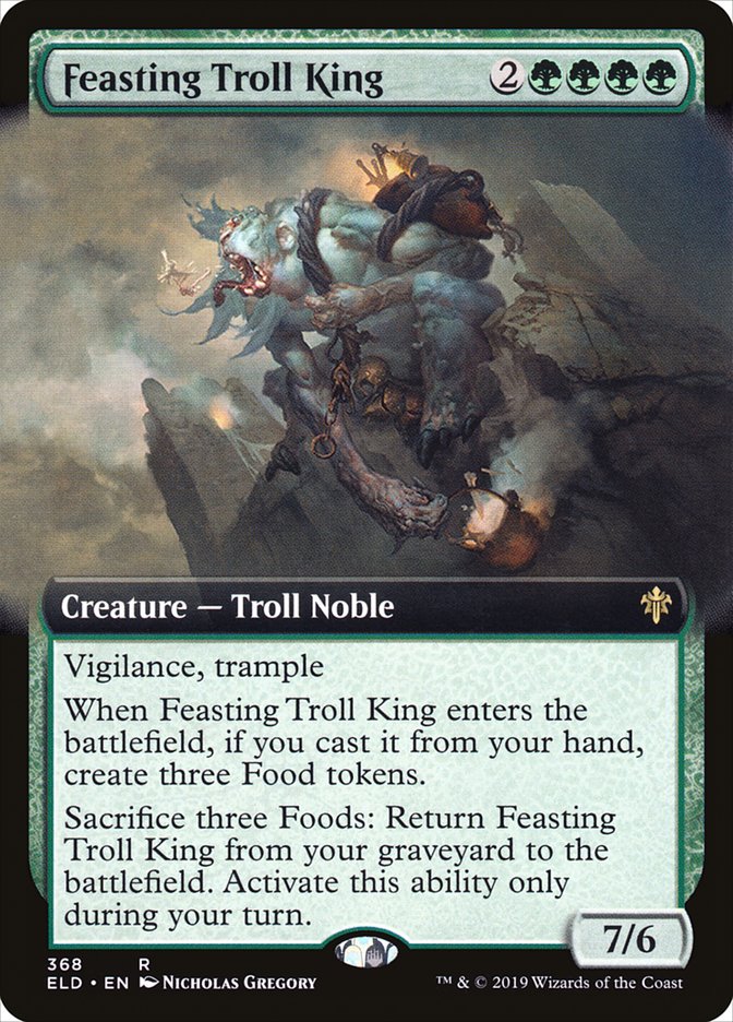 Feasting Troll King (Throne of Eldraine #368)