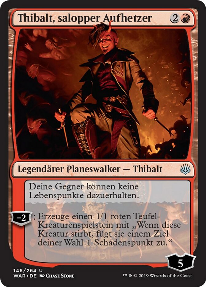 Tibalt, Rakish Instigator (War of the Spark #146)