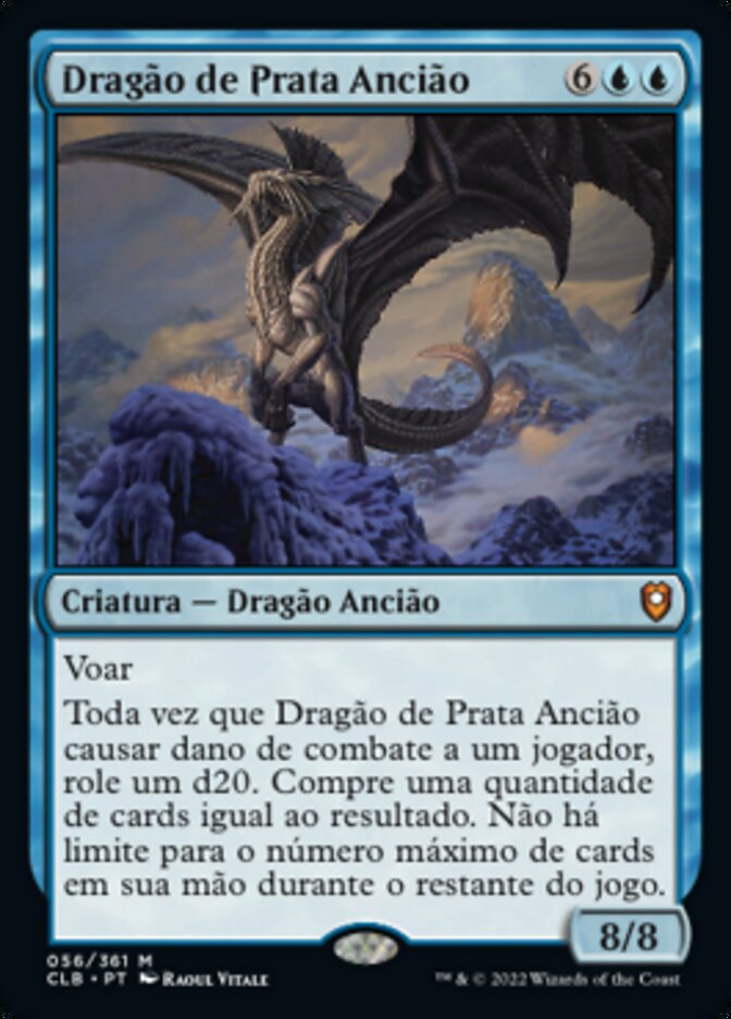 Dragão de Prata Ancião (Ancient Silver Dragon) · Commander Legends: Battle  for Baldur's Gate (CLB) #56 · Scryfall Magic The Gathering Search