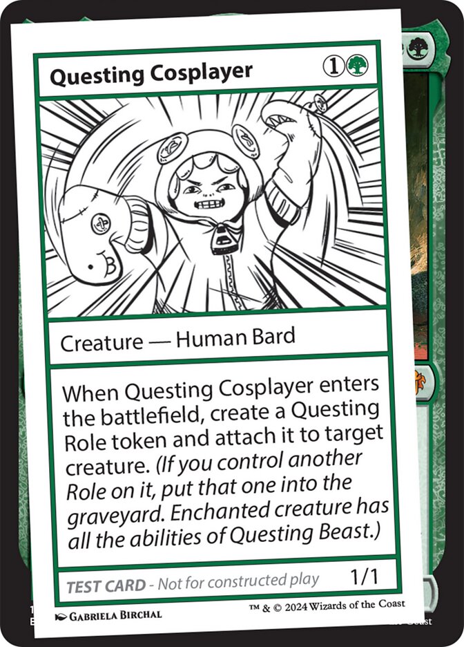 Questing Cosplayer (Mystery Booster 2 #345)