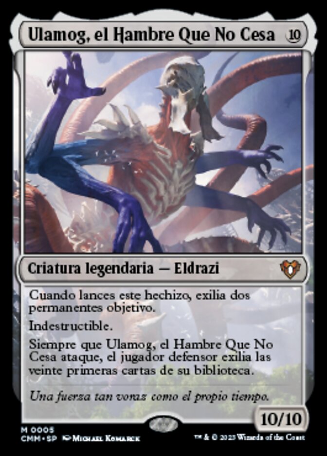 Ulamog, the Ceaseless Hunger (Commander Masters #5)