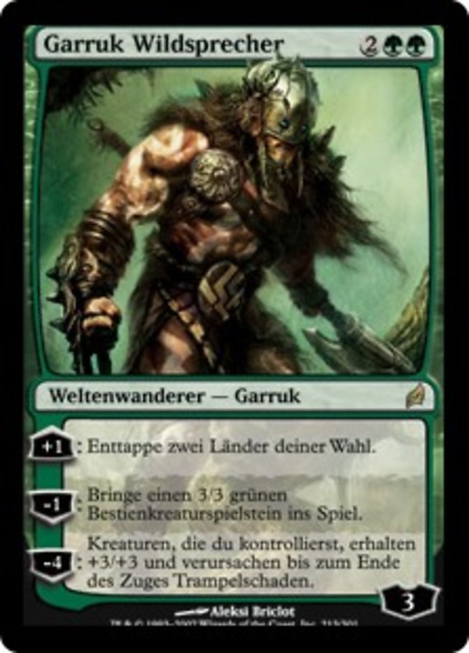 Garruk Wildspeaker (Lorwyn #213)