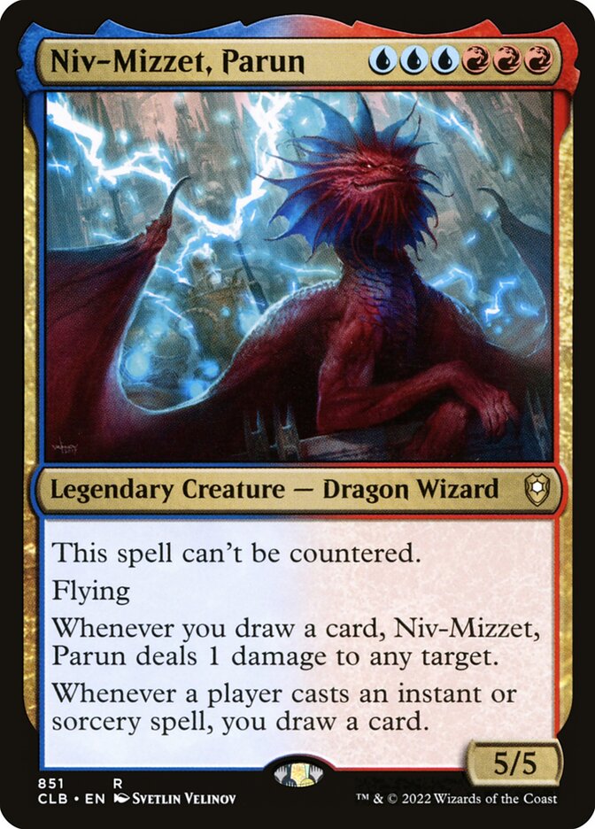 Niv-Mizzet, Parun (Commander Legends: Battle for Baldur's Gate #851)