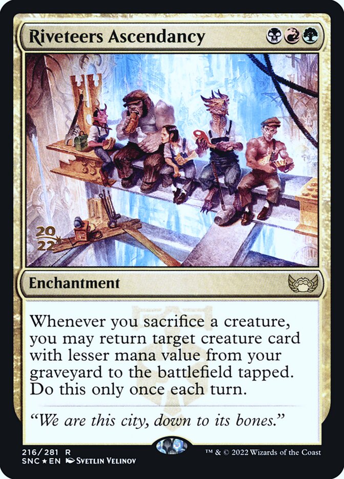 Riveteers Ascendancy (Streets of New Capenna Promos #216s)
