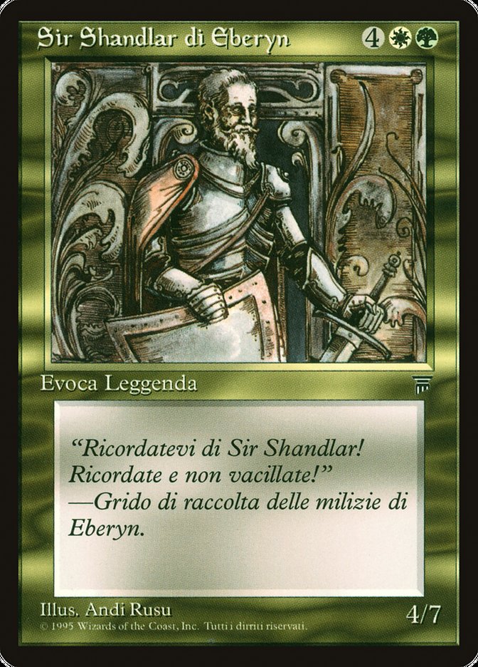 Sir Shandlar of Eberyn (Legends #257)