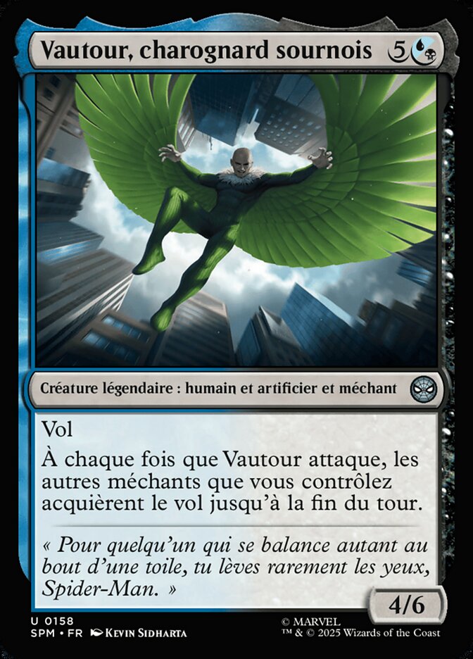 Vautour, charognard sournois