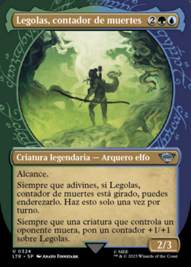 Legolas, contador de muertes