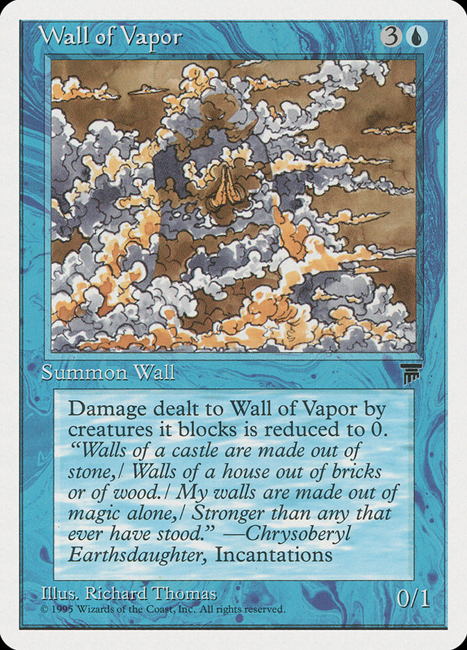Wall of Vapor (Chronicles #27)