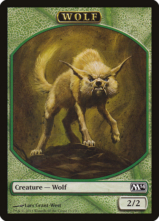 Wolf (Magic 2014 Tokens #11)