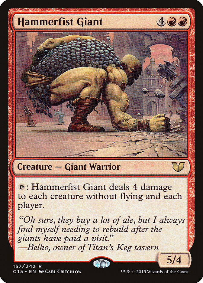 Hammerfist Giant (Commander 2015 #157)