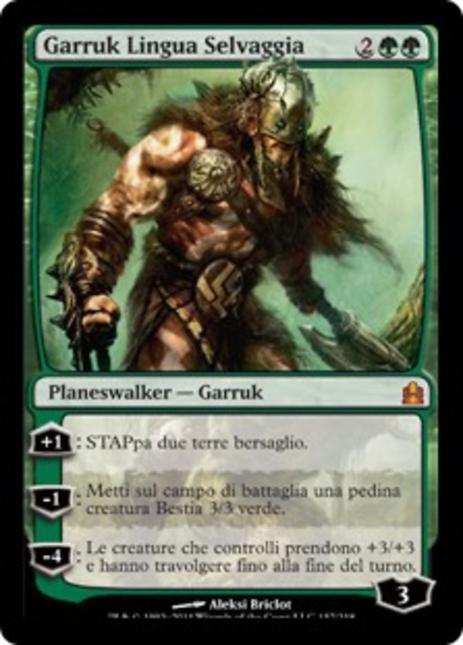 Garruk Wildspeaker (Commander 2011 #157)