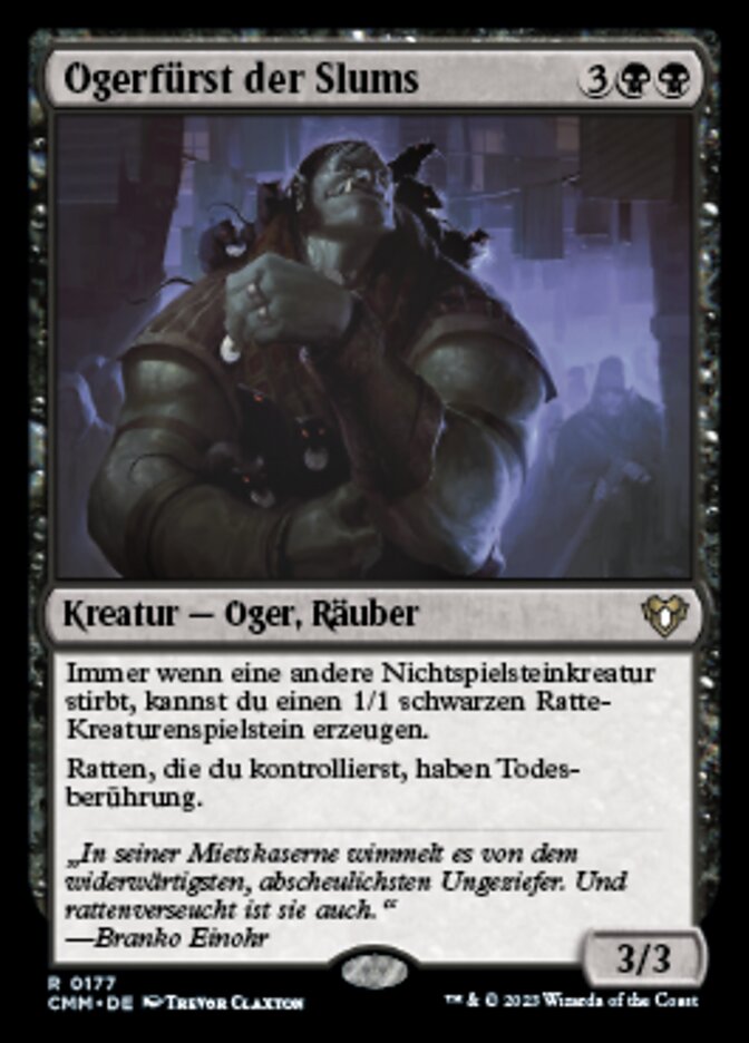 Ogre Slumlord (Commander Masters #177)