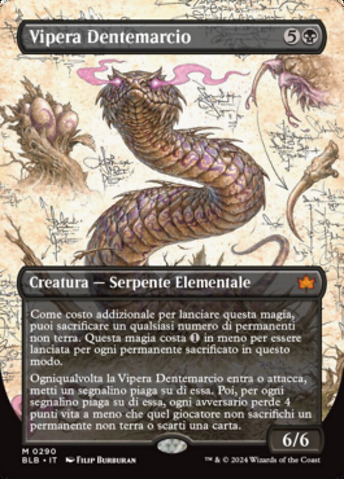 Rottenmouth Viper (Bloomburrow #290)