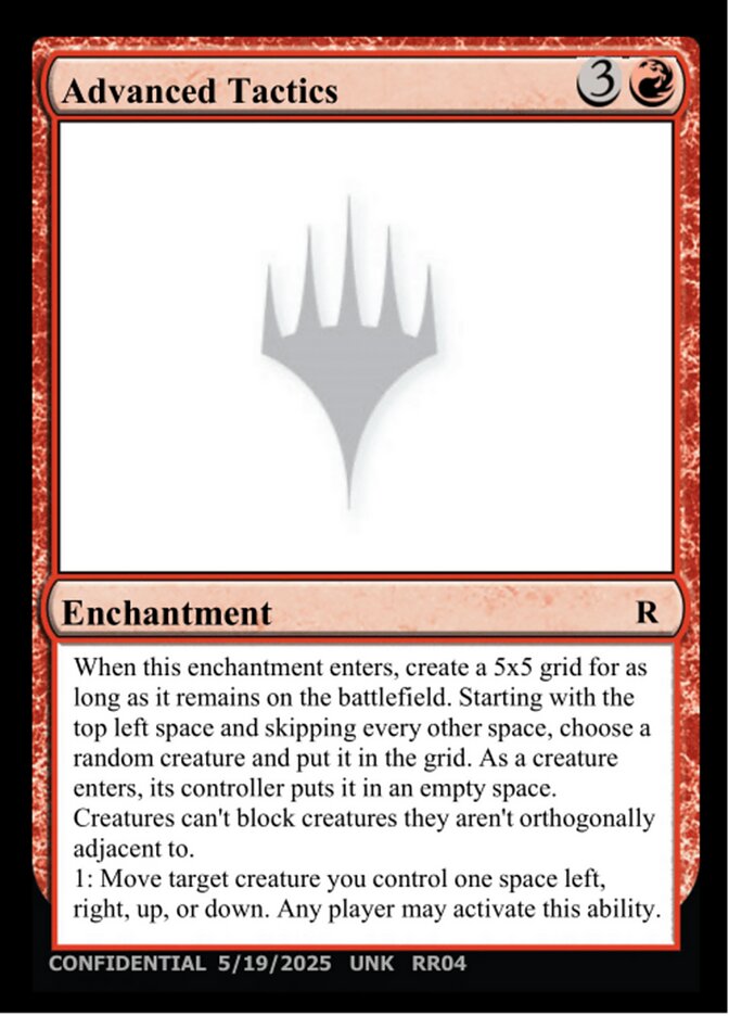Advanced Tactics MTG card