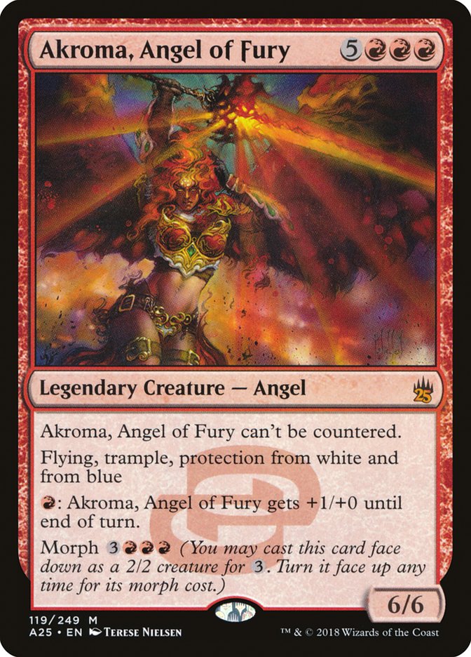 Akroma, Angel of Fury (Masters 25 #119)