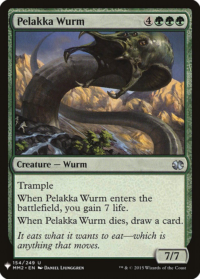 Pelakka Wurm (The List #MM2-154)