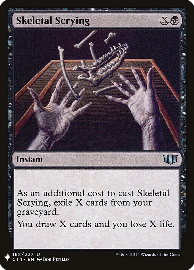 Skeletal Scrying (The List #C14-162)