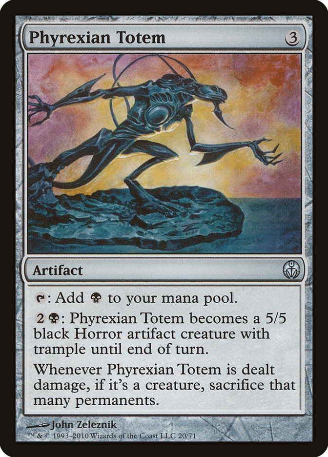 Phyrexian Totem (Duel Decks: Phyrexia vs. the Coalition #20)