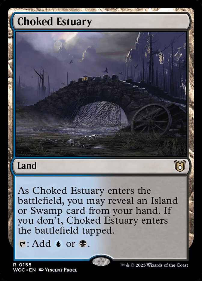 Choked Estuary (Wilds of Eldraine Commander #155)