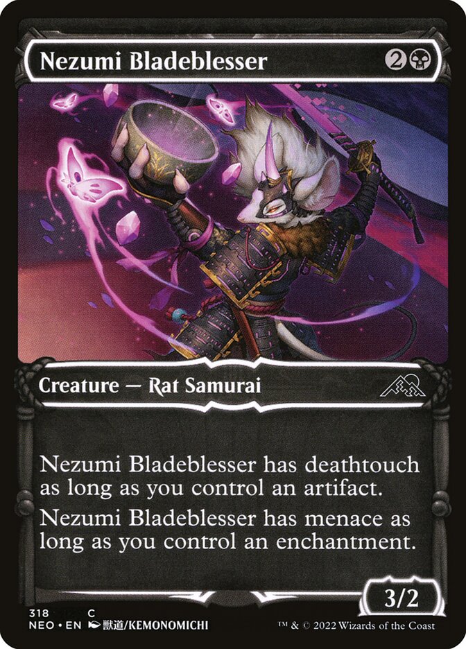 Nezumi Bladeblesser (Kamigawa: Neon Dynasty #318)