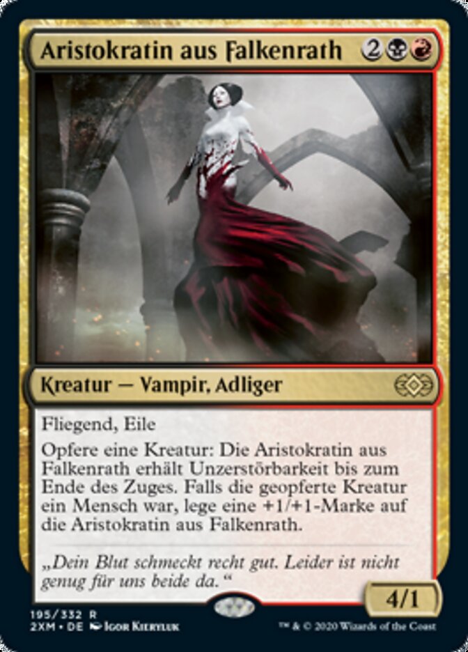 Falkenrath Aristocrat (Double Masters #195)
