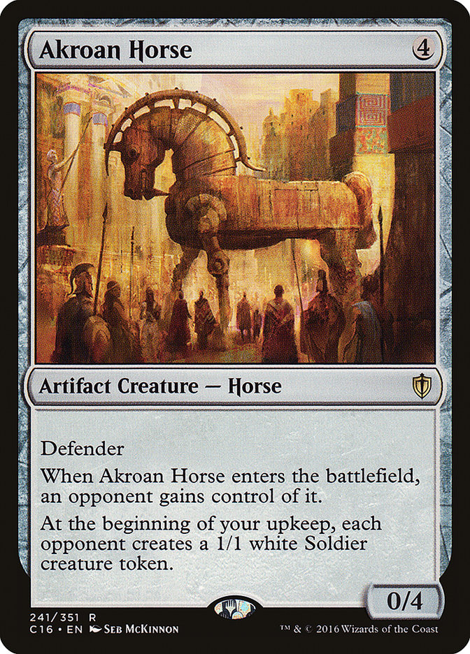 Akroan Horse (Commander 2016 #241)